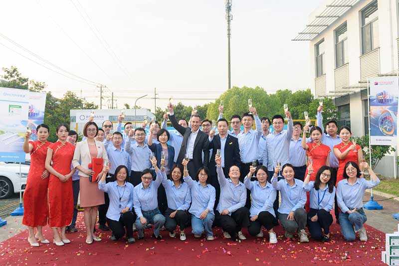 安耐通Valton平衡塊下線首發(fā)儀式 安耐通Valton平衡塊下線首發(fā)儀式